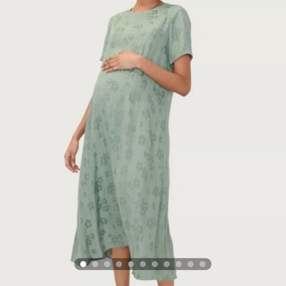 Hatch The James Dress in Sage Floral